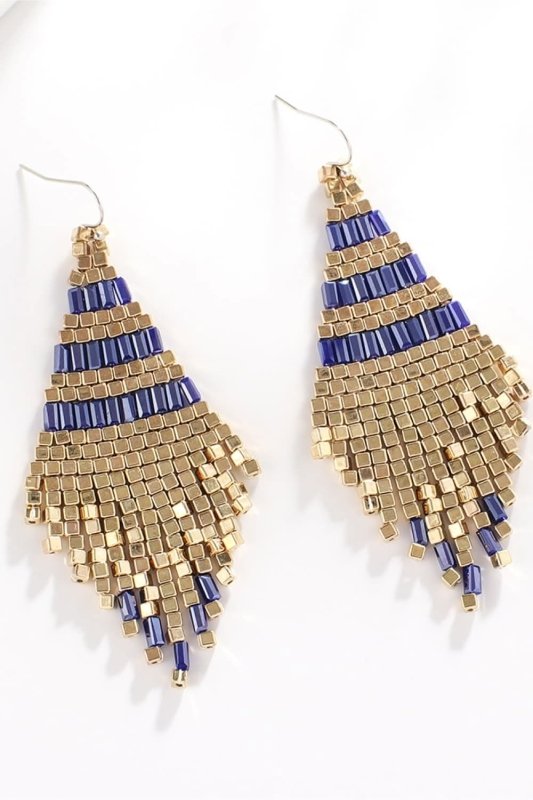 Beaded Dangle Earrings - ShalayeFashion