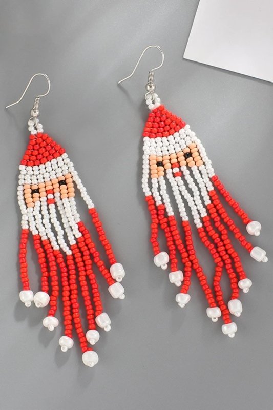 Christmas Beaded Earrings - ShalayeFashion