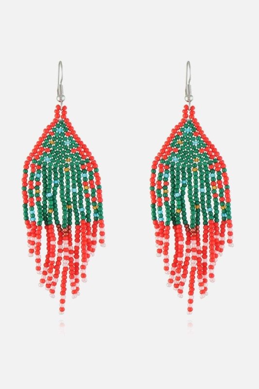 Christmas Beaded Earrings - ShalayeFashion