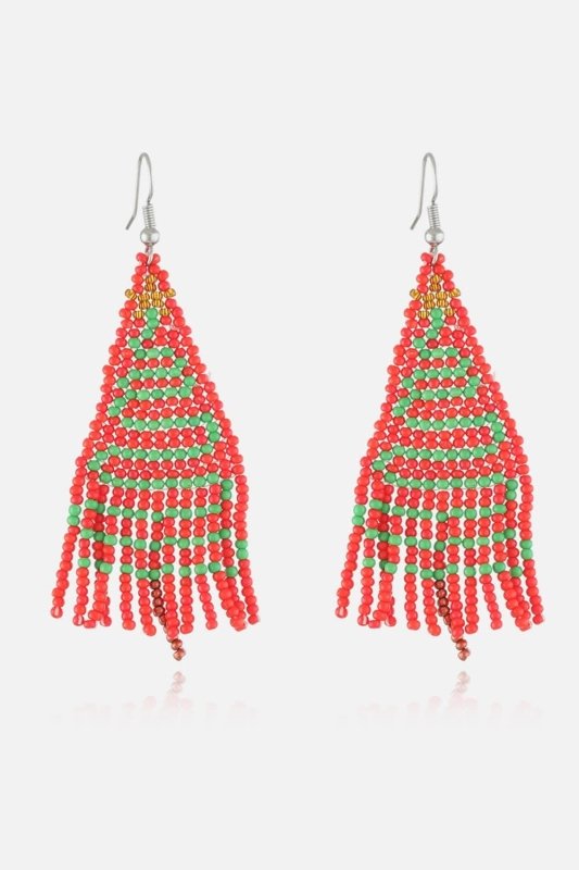 Christmas Beaded Earrings - ShalayeFashion