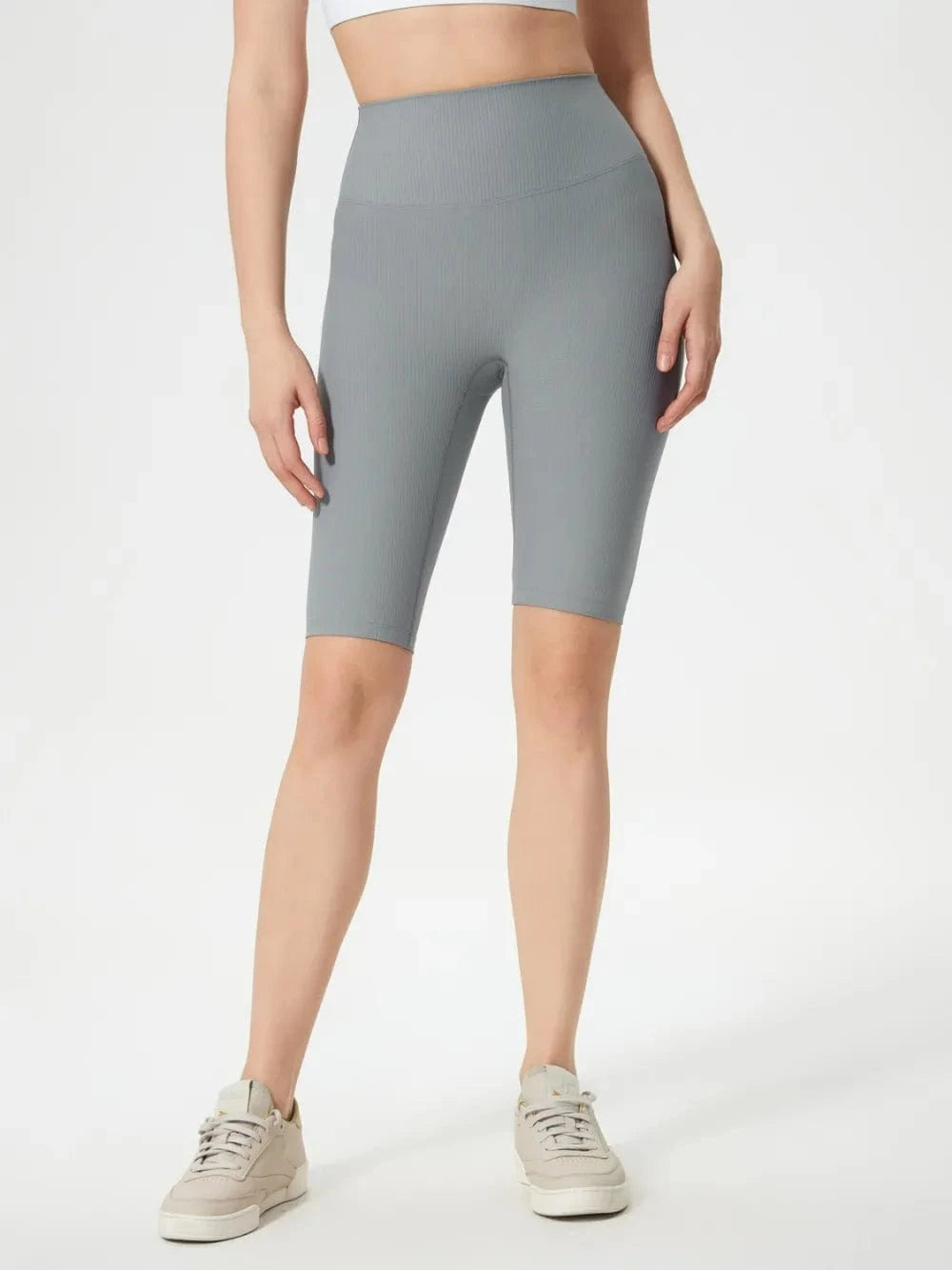 Millennia High Waist Active Shorts - ShalayeFashion