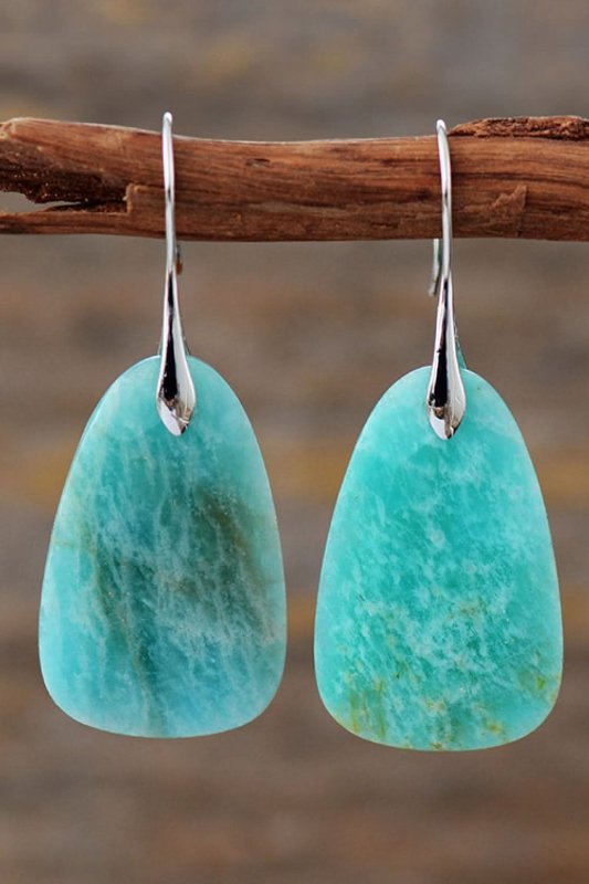 Natural Stone Dangle Earrings - ShalayeFashion