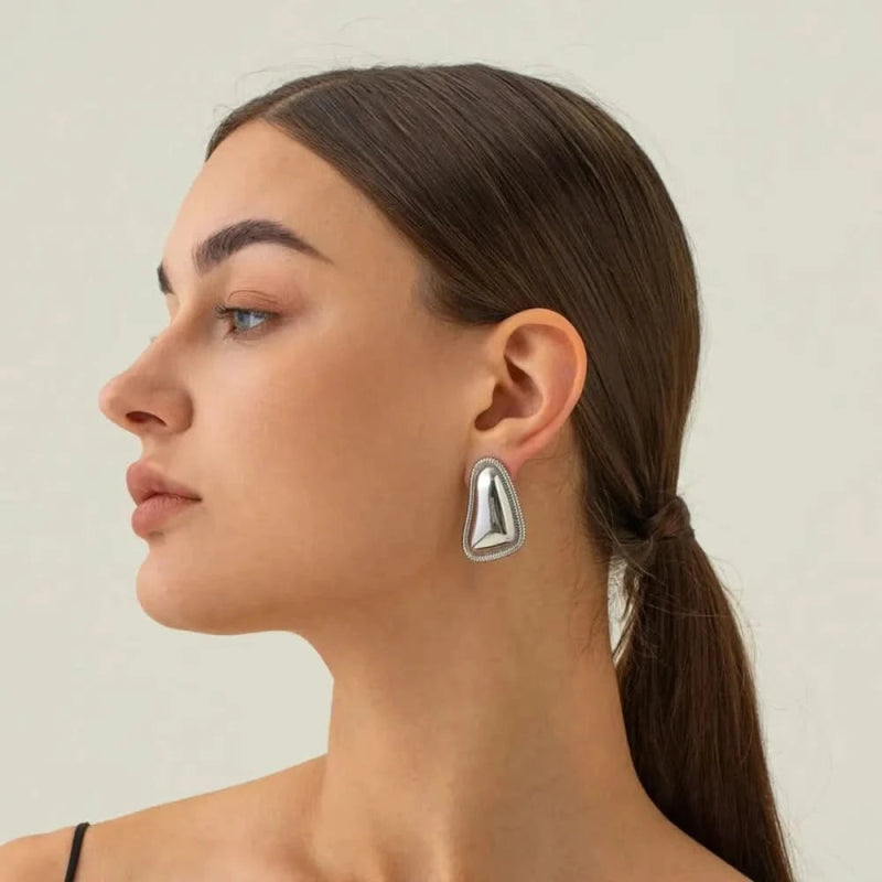 Stainless Steel Stud Earrings - ShalayeFashion