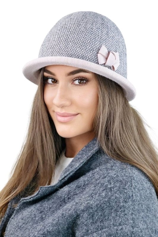 Winter Hat Women Pink Pepita Pattern Beanie - ShalayeFashion