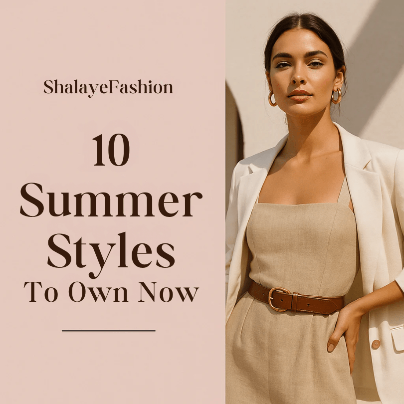 10 Effortless Summer Looks to Try - ShalayeFashion