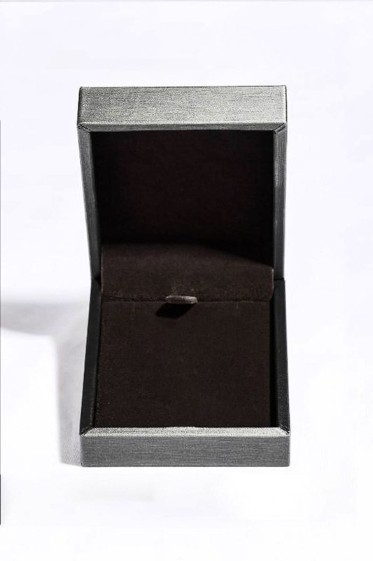 10 Carat Moissanite Teardrop Pendant Platinum - Plated Necklace - ShalayeFashion