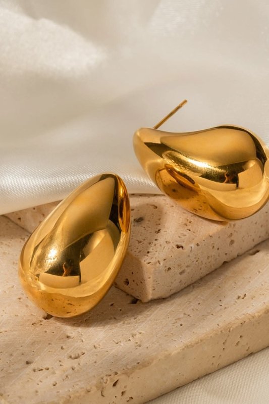 18K Gold - Plated Copper Earrings - ShalayeFashion