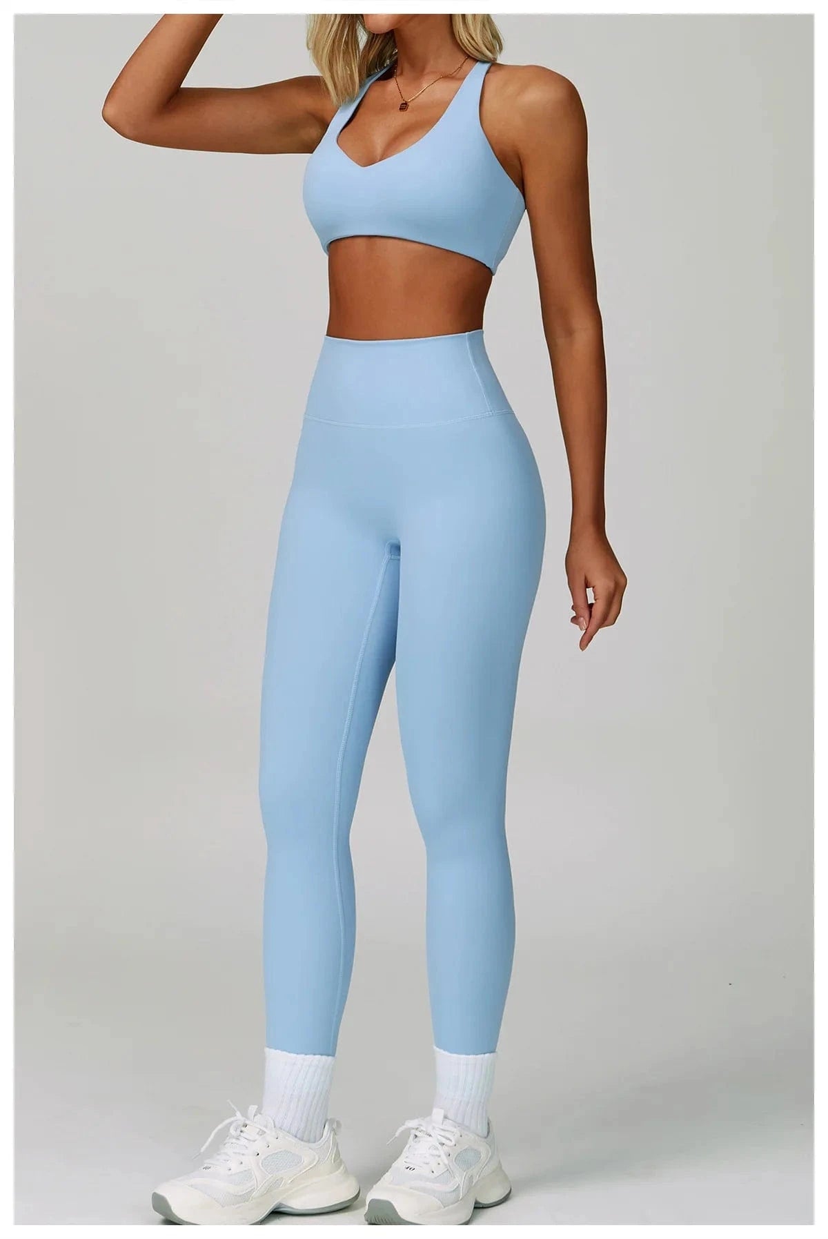 2 - 3PCS Yoga Suit Women Tracksuit - ShalayeFashion