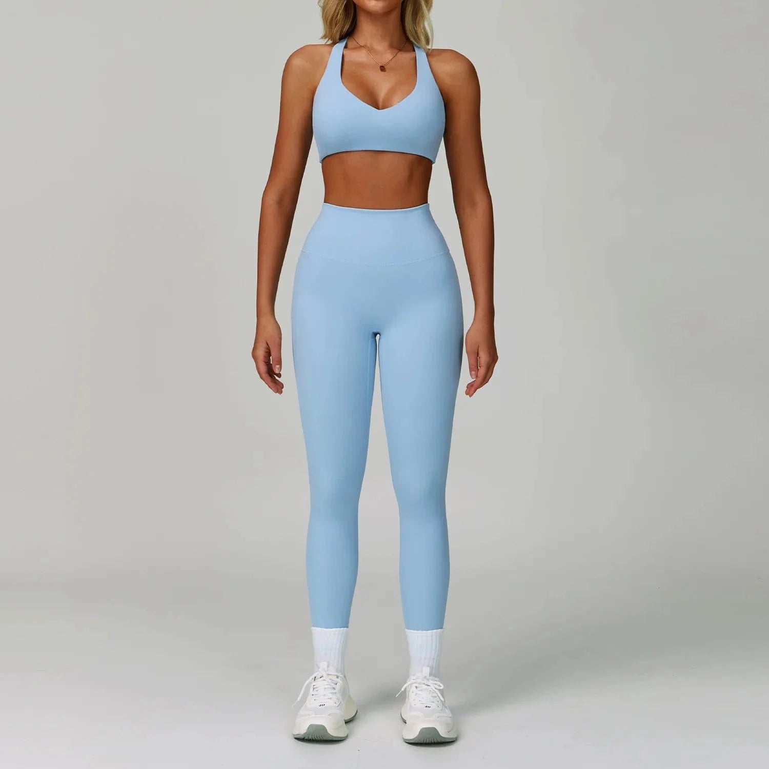 2 - 3PCS Yoga Suit Women Tracksuit - ShalayeFashion