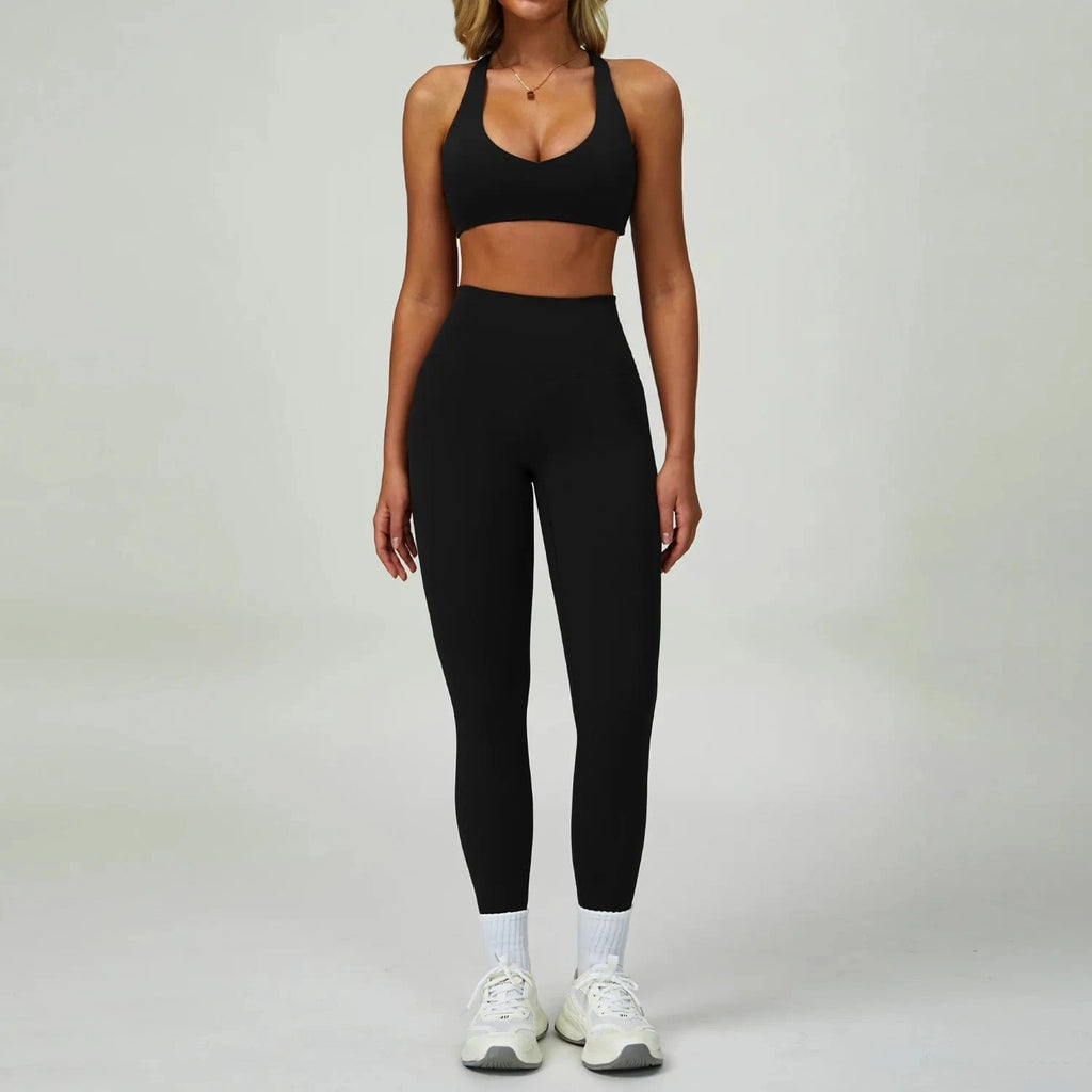 2 - 3PCS Yoga Suit Women Tracksuit - ShalayeFashion