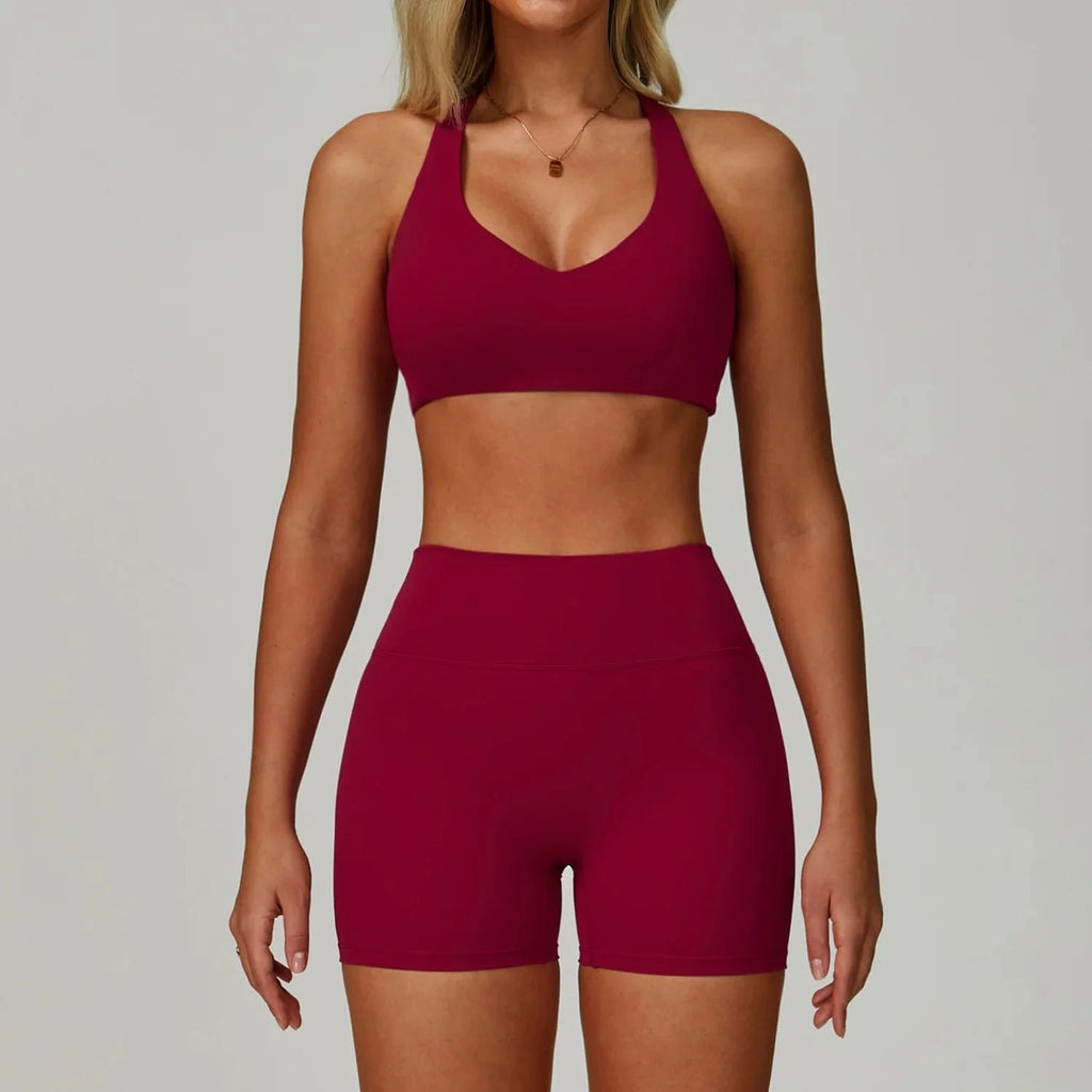 2 - 3PCS Yoga Suit Women Tracksuit - ShalayeFashion