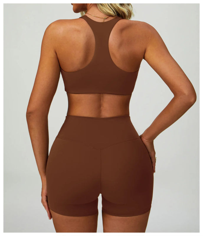 2 - 3PCS Yoga Suit Women Tracksuit - ShalayeFashion