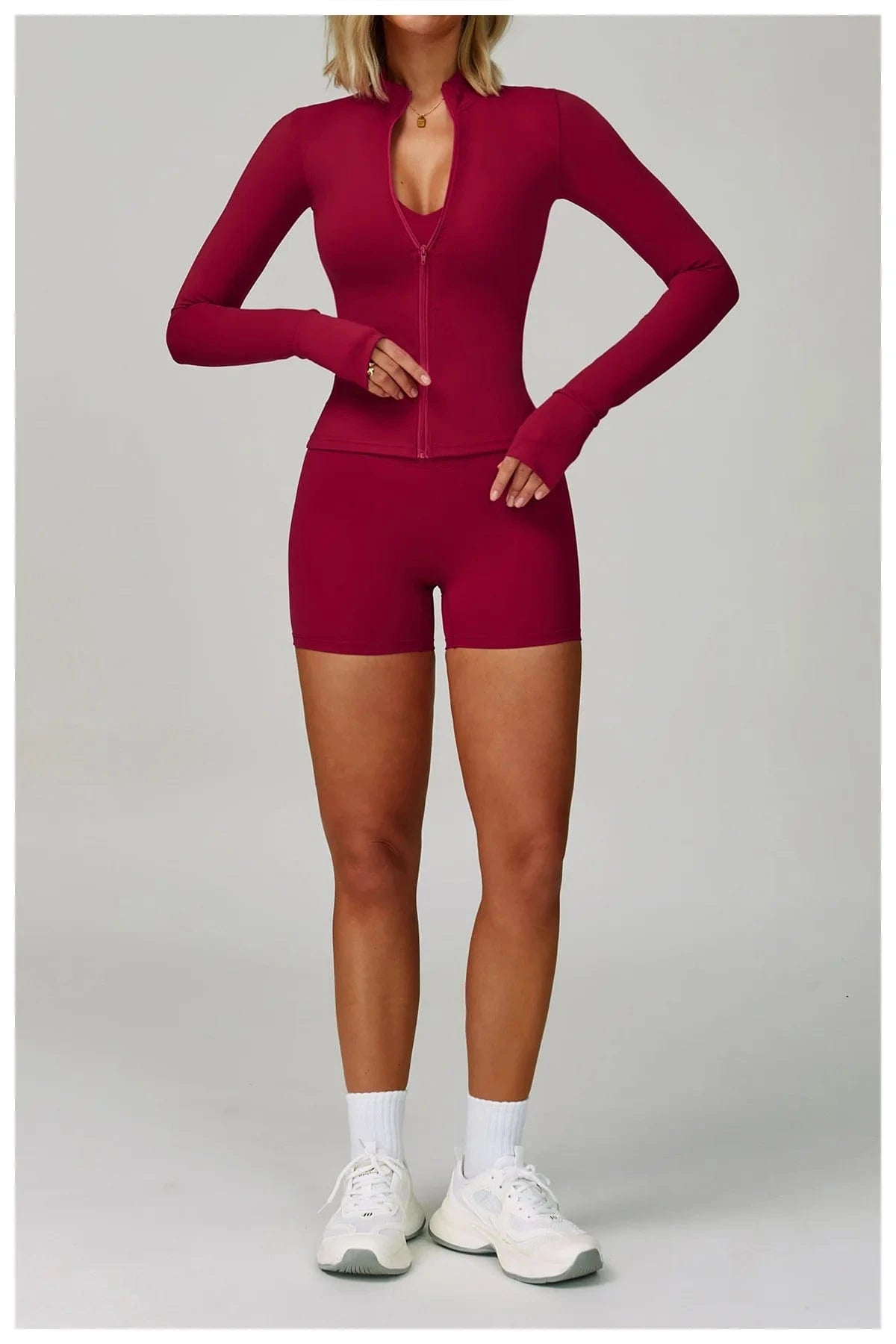 2 - 3PCS Yoga Suit Women Tracksuit - ShalayeFashion