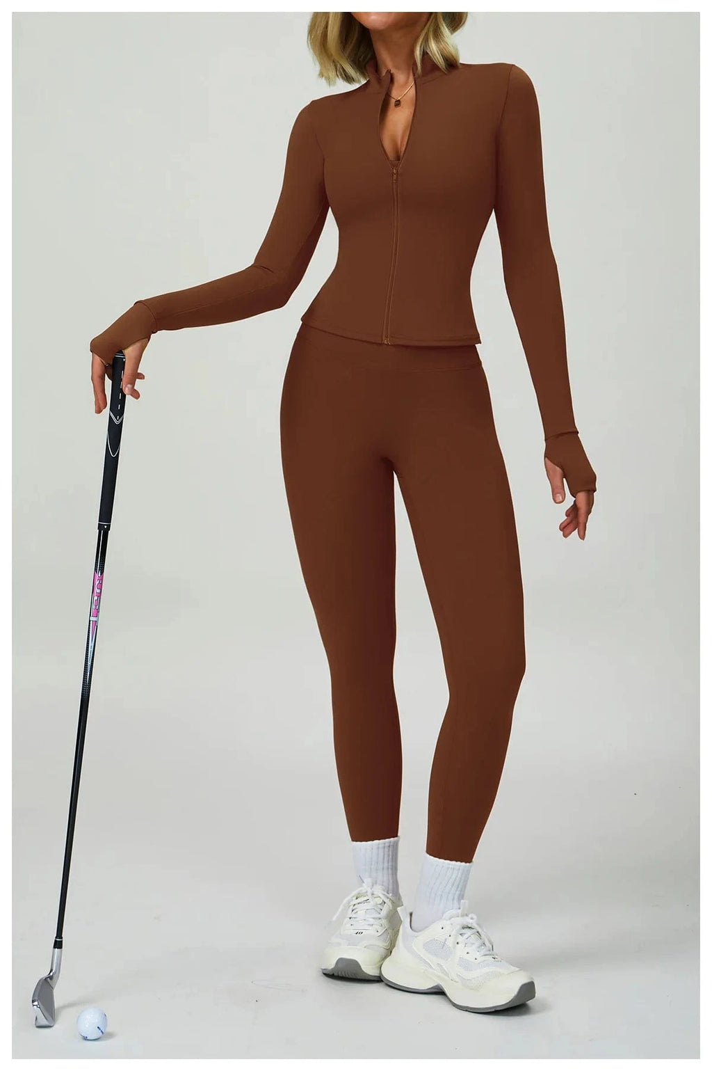 2 - 3PCS Yoga Suit Women Tracksuit - ShalayeFashion