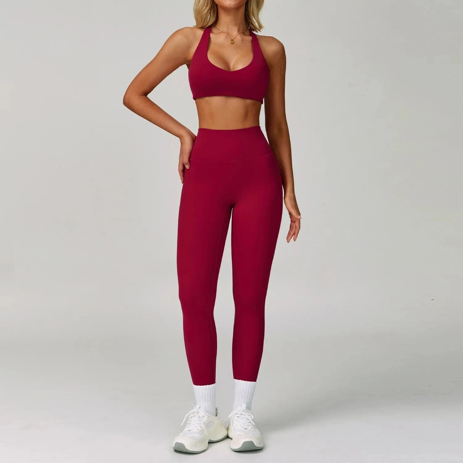 2 - 3PCS Yoga Suit Women Tracksuit - ShalayeFashion