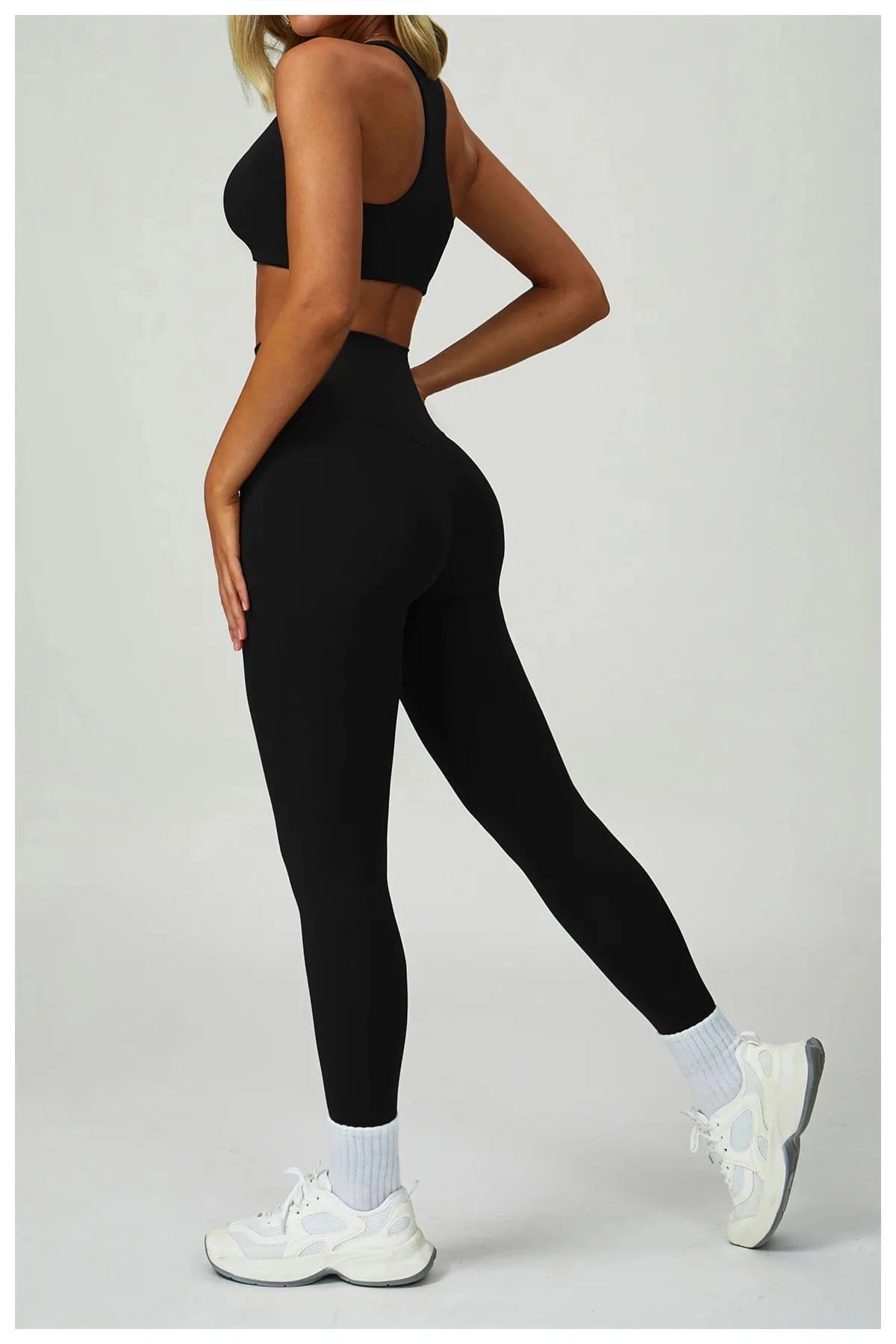 2 - 3PCS Yoga Suit Women Tracksuit - ShalayeFashion