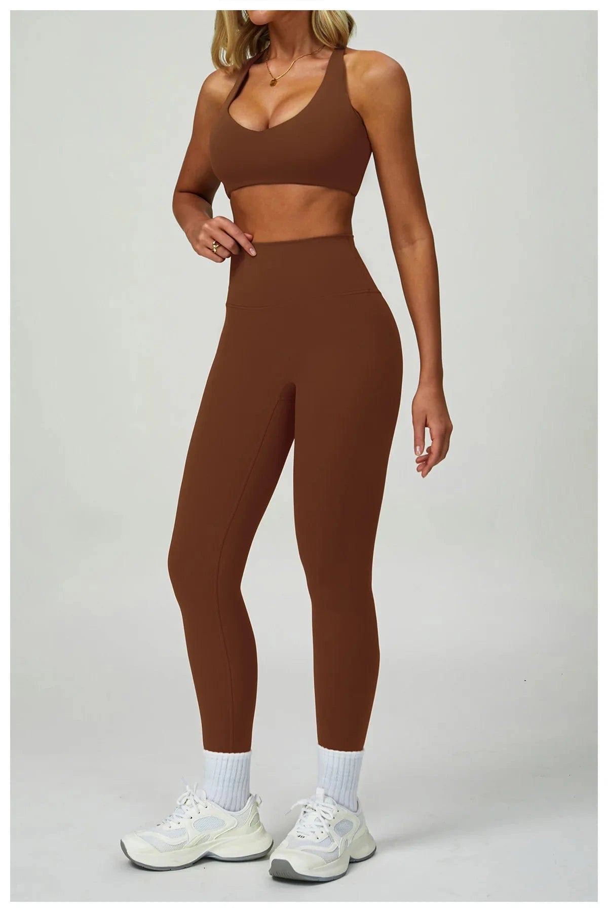 2 - 3PCS Yoga Suit Women Tracksuit - ShalayeFashion