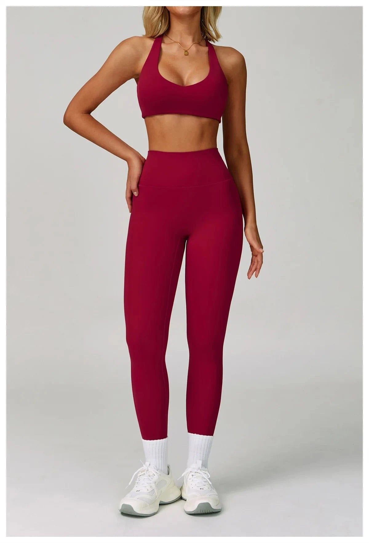 2 - 3PCS Yoga Suit Women Tracksuit - ShalayeFashion