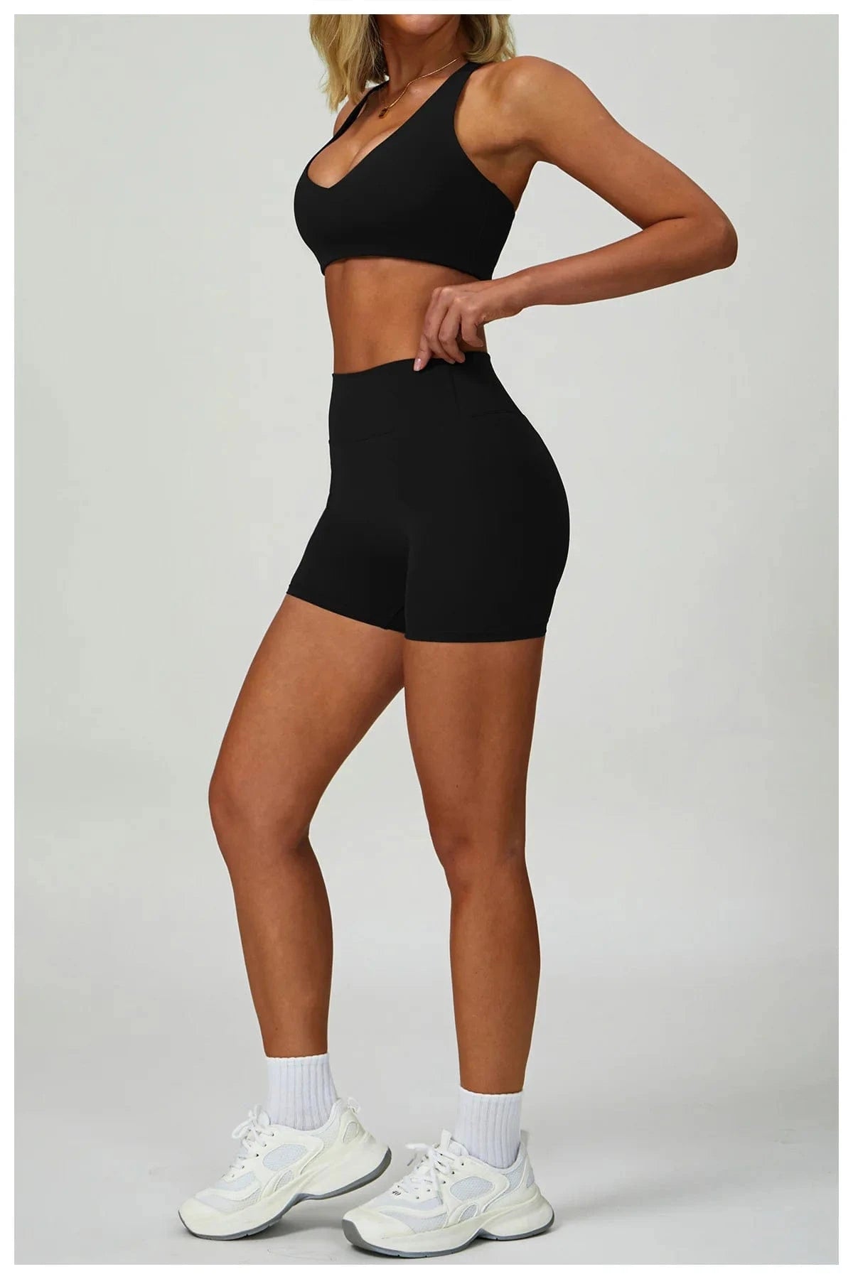2 - 3PCS Yoga Suit Women Tracksuit - ShalayeFashion