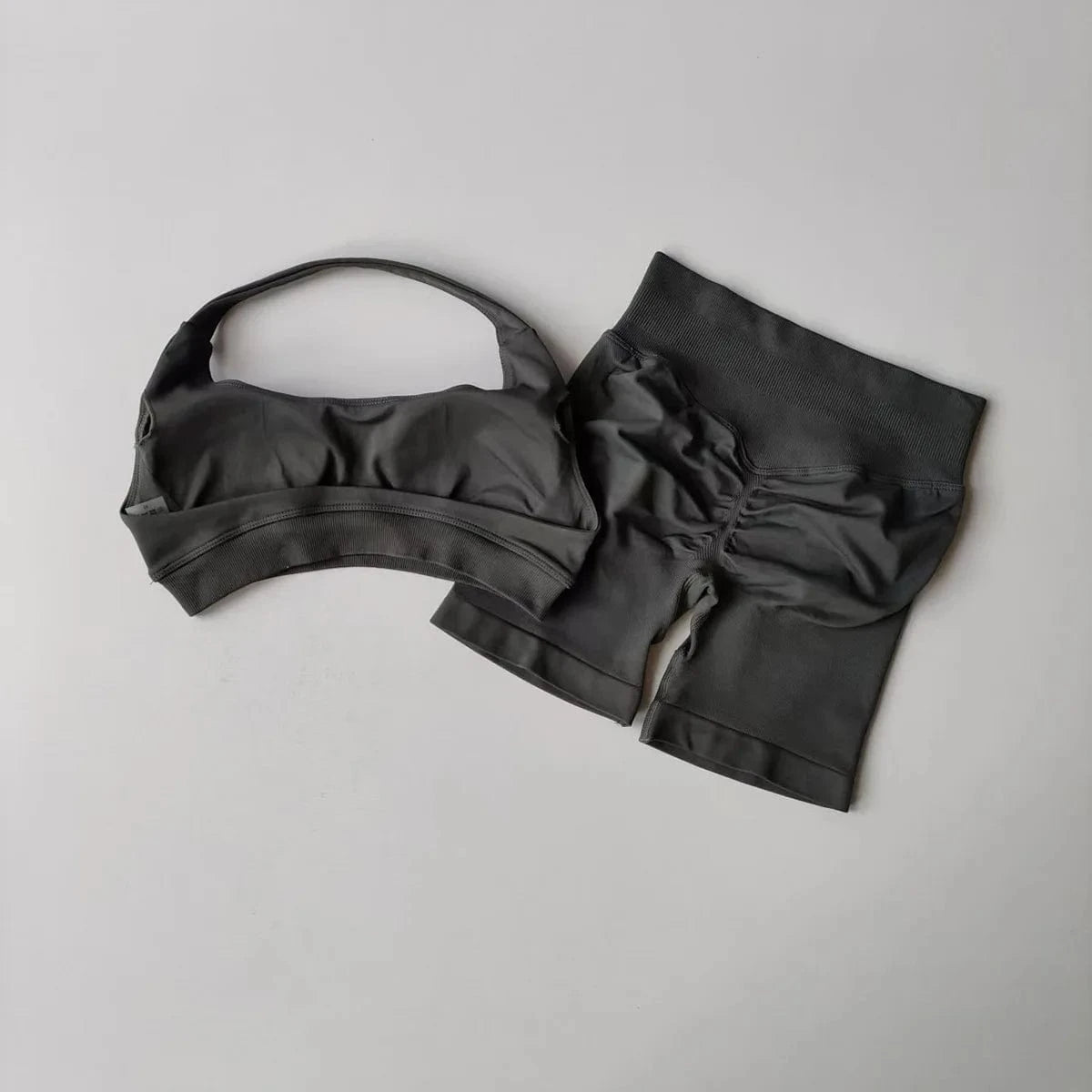 2 Pieces Yoga Suit Women Halter - ShalayeFashion