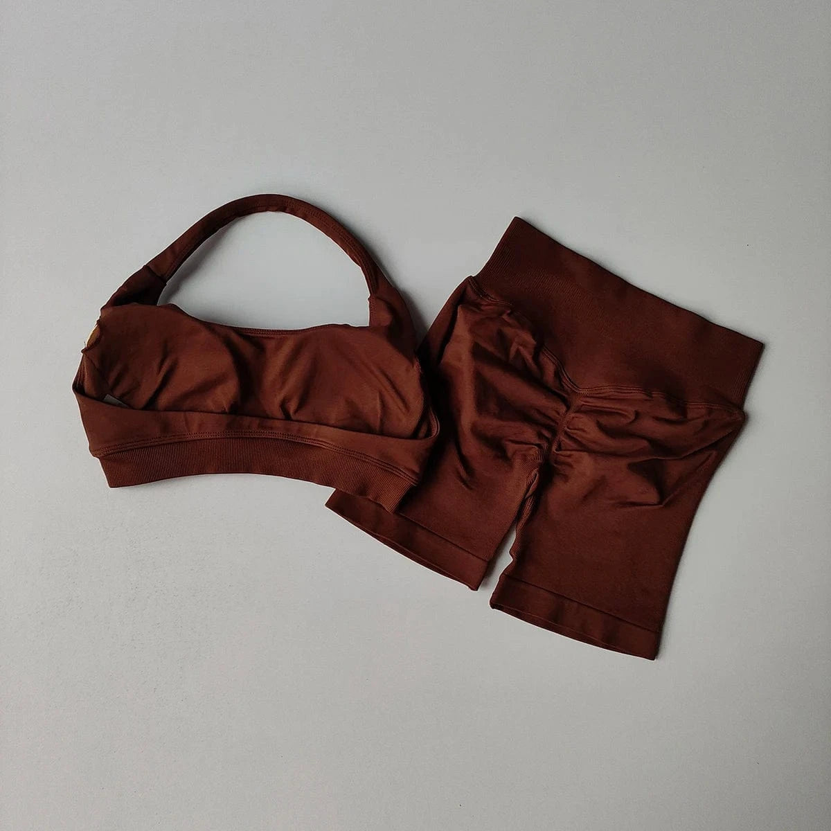 2 Pieces Yoga Suit Women Halter - ShalayeFashion