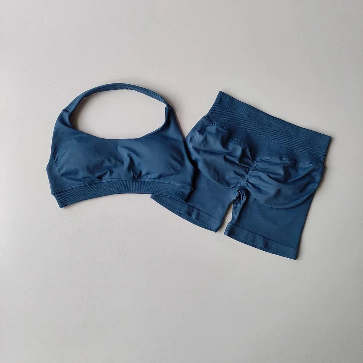 2 Pieces Yoga Suit Women Halter - ShalayeFashion