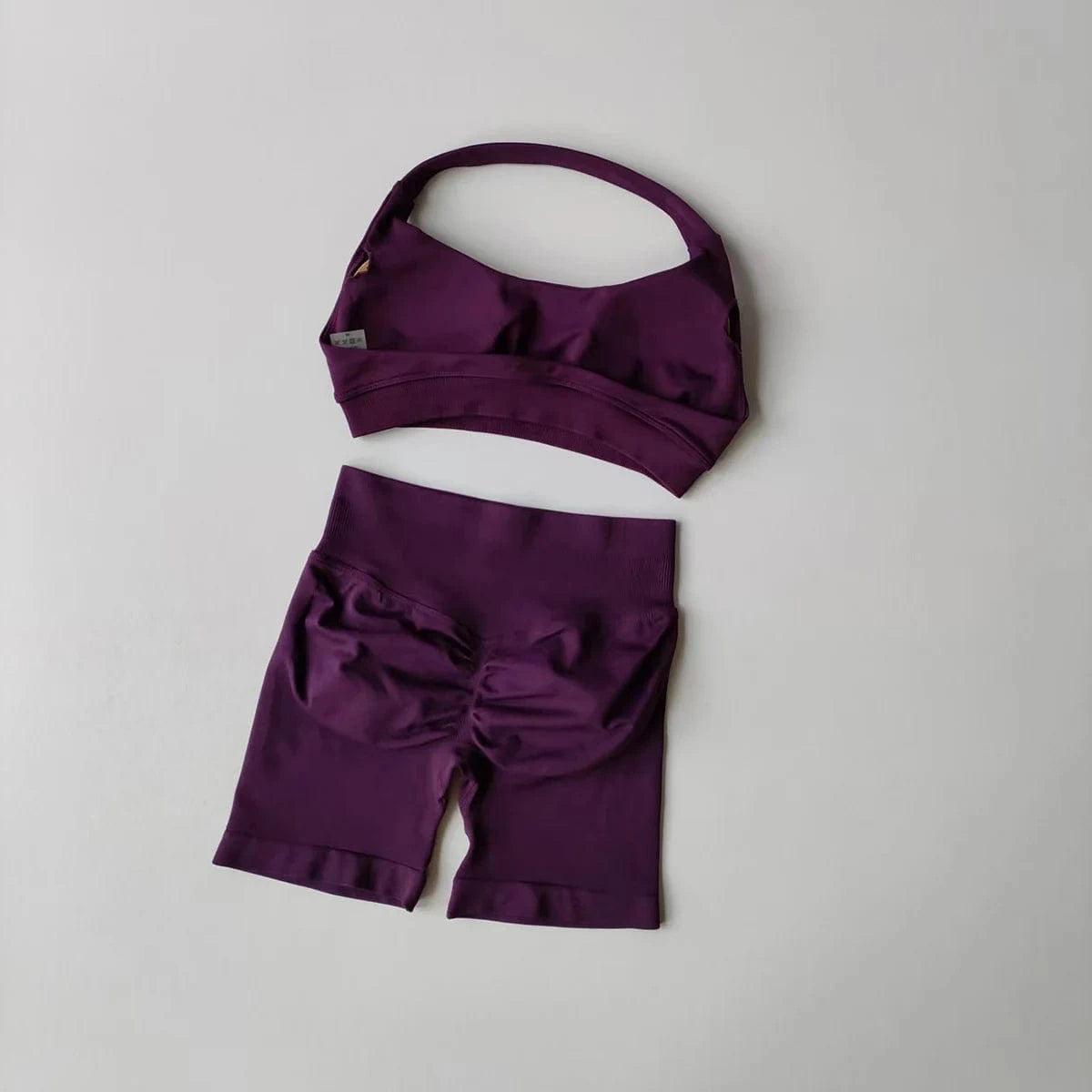 2 Pieces Yoga Suit Women Halter - ShalayeFashion