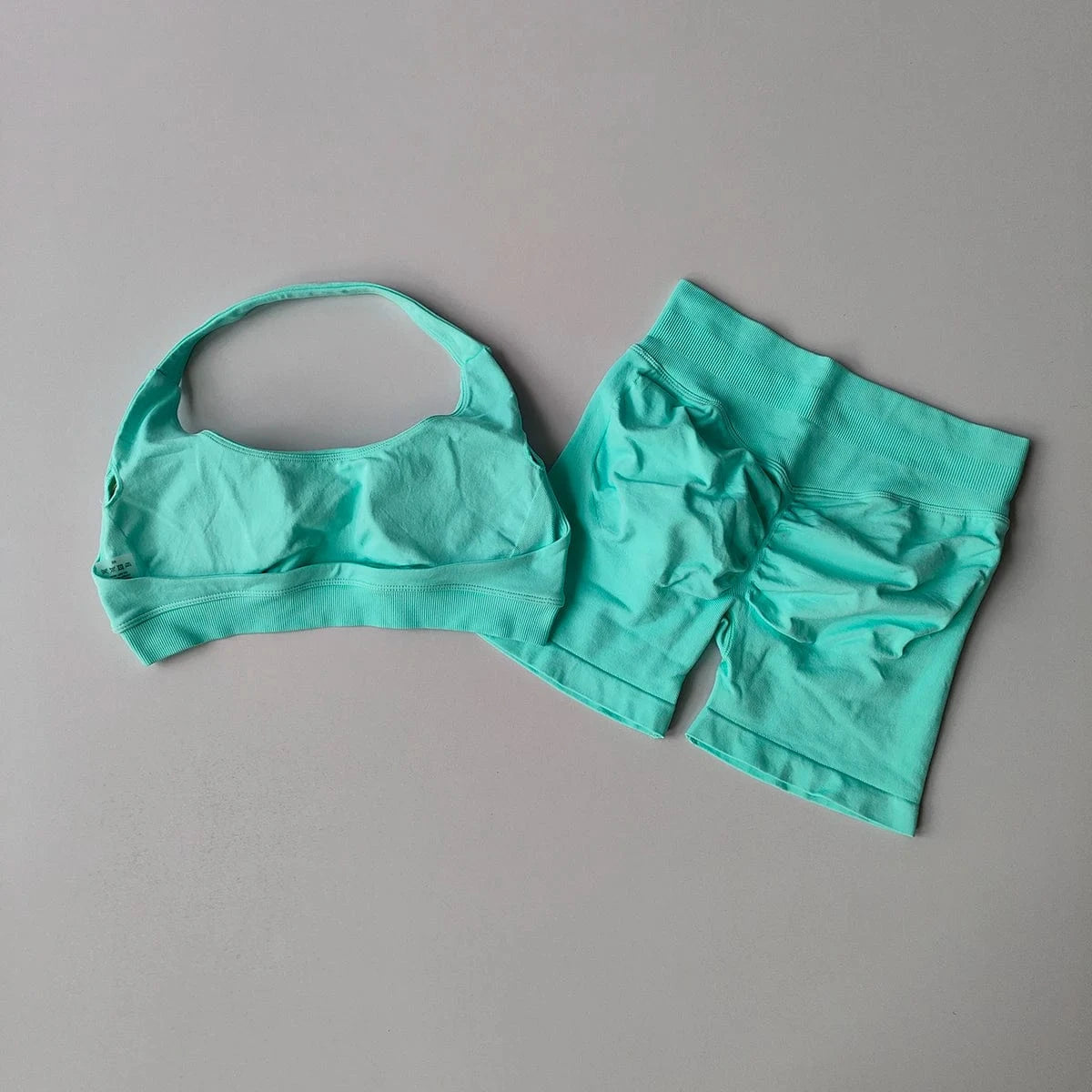 2 Pieces Yoga Suit Women Halter - ShalayeFashion
