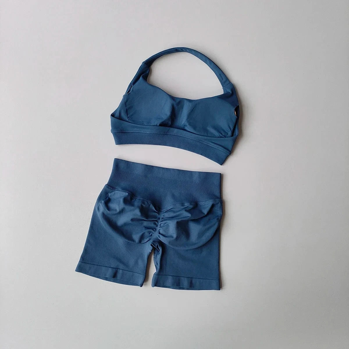 2 Pieces Yoga Suit Women Halter - ShalayeFashion