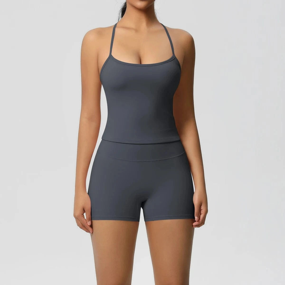 2PCS Yoga Set Women Nude Feeling - ShalayeFashion