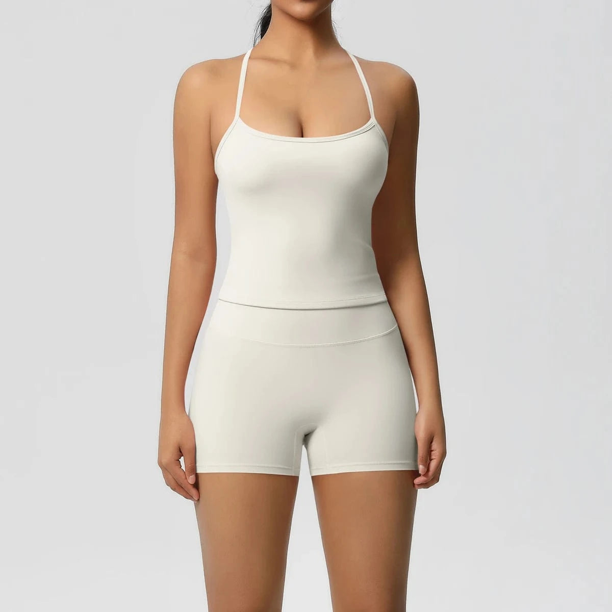 2PCS Yoga Set Women Nude Feeling - ShalayeFashion