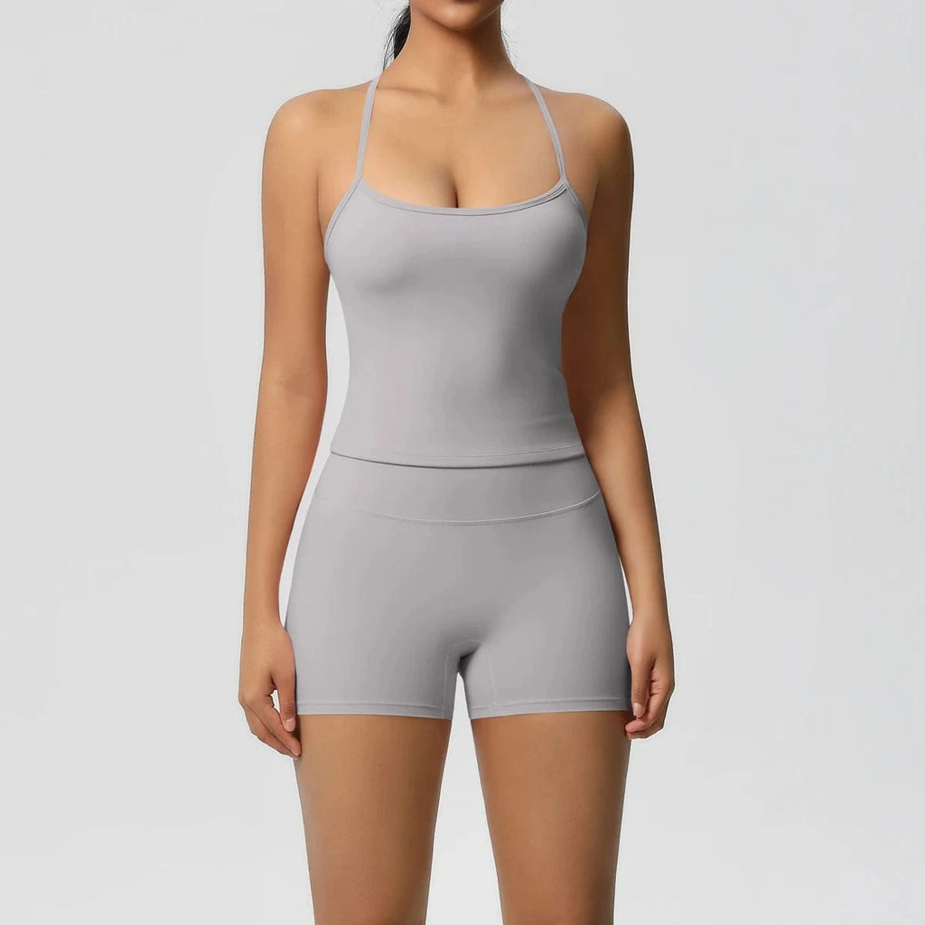 2PCS Yoga Set Women Nude Feeling - ShalayeFashion