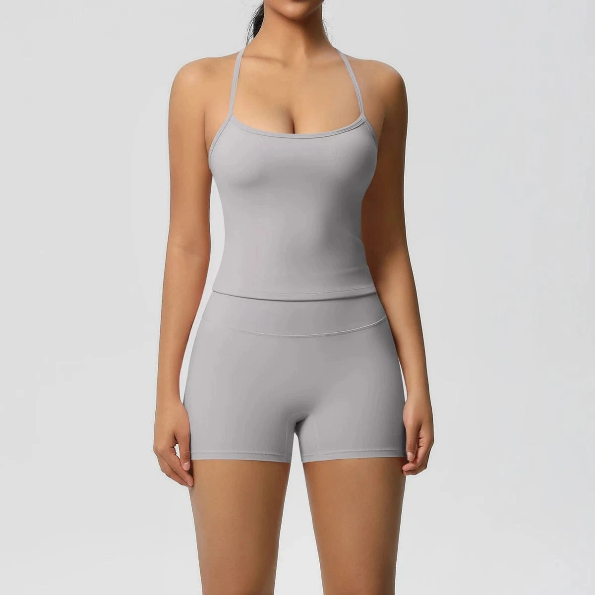 2PCS Yoga Set Women Nude Feeling - ShalayeFashion