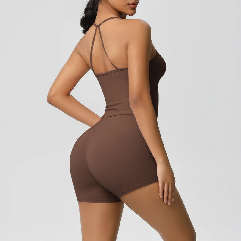 2PCS Yoga Set Women Nude Feeling - ShalayeFashion