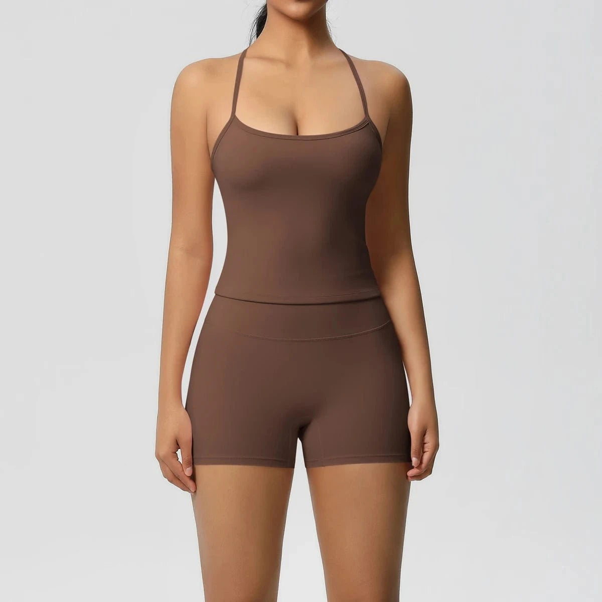 2PCS Yoga Set Women Nude Feeling - ShalayeFashion