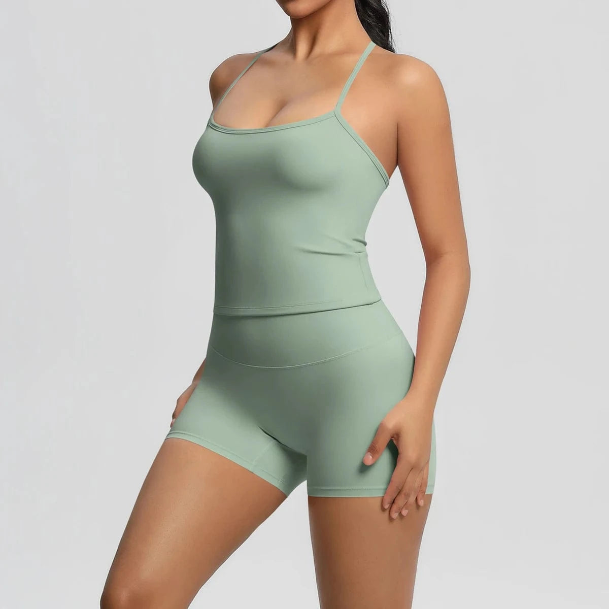 2PCS Yoga Set Women Nude Feeling - ShalayeFashion