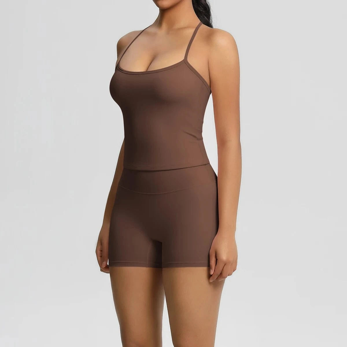2PCS Yoga Set Women Nude Feeling - ShalayeFashion