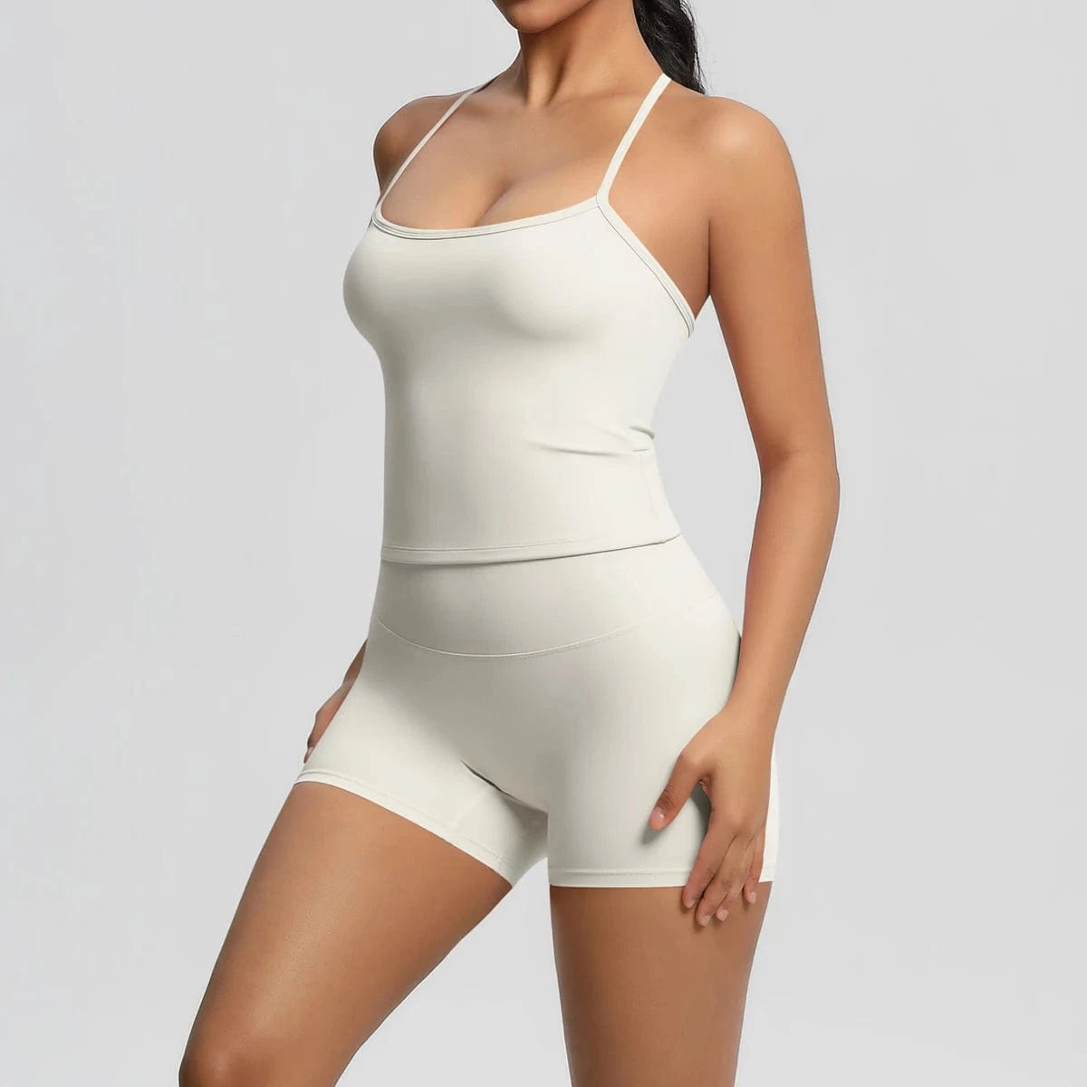 2PCS Yoga Set Women Nude Feeling - ShalayeFashion