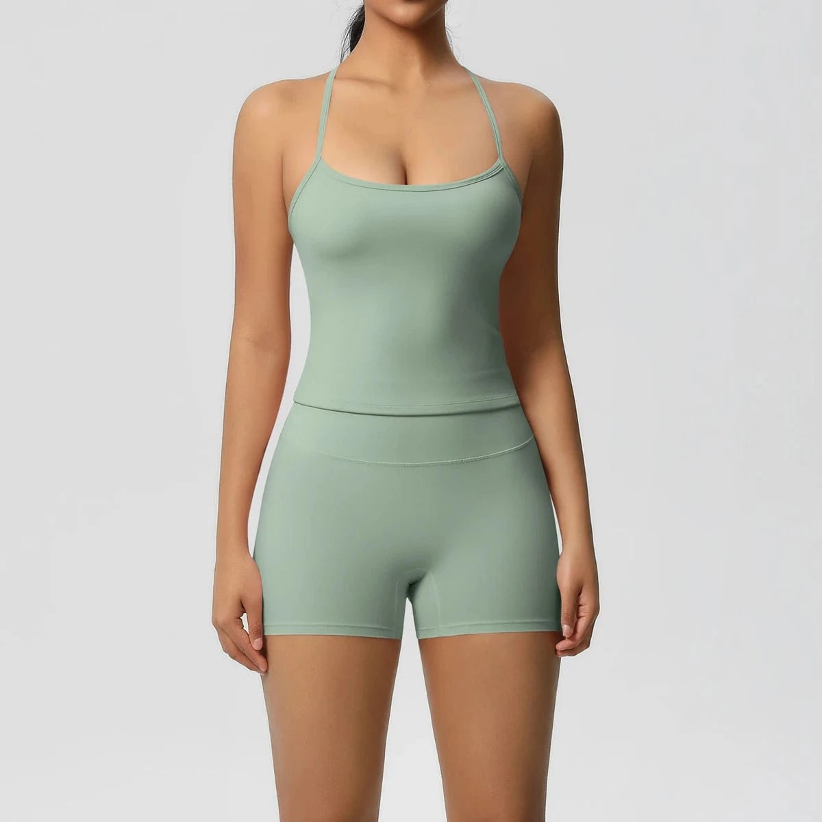 2PCS Yoga Set Women Nude Feeling - ShalayeFashion