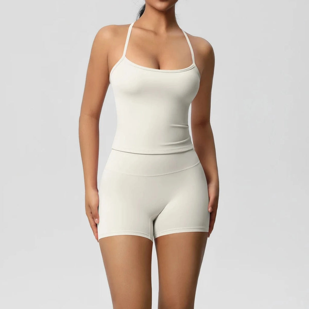 2PCS Yoga Set Women Nude Feeling - ShalayeFashion