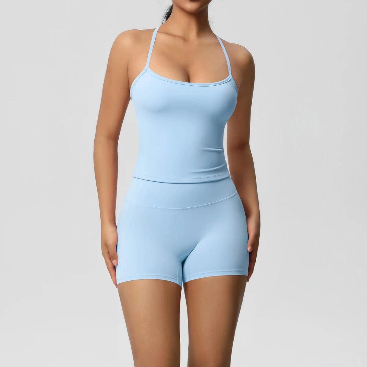 2PCS Yoga Set Women Nude Feeling - ShalayeFashion