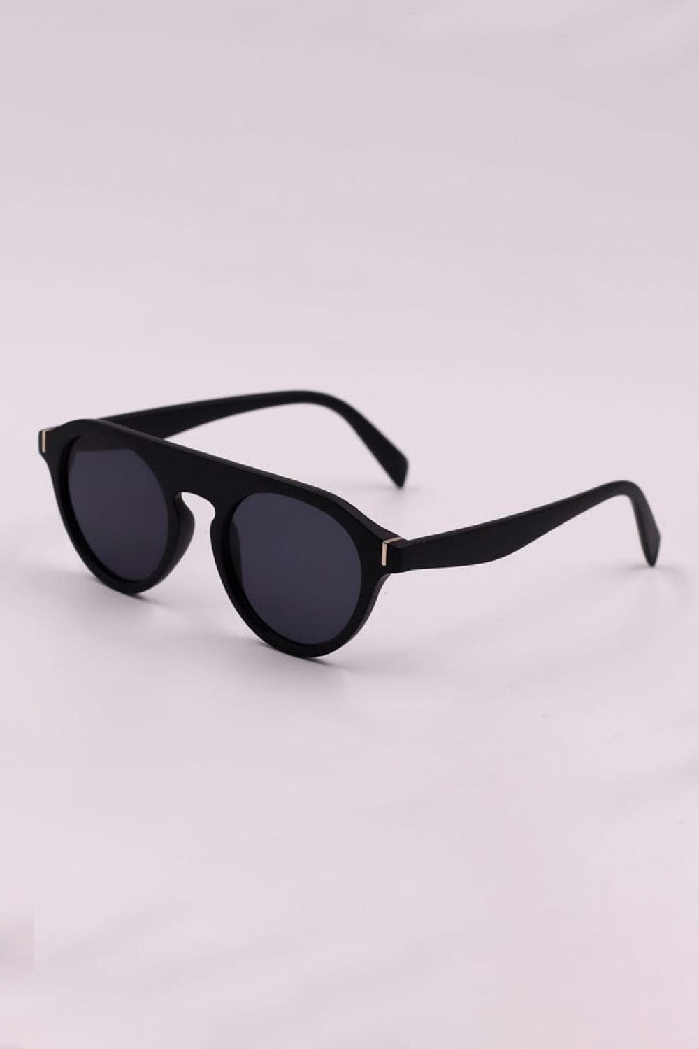 3 - Piece Round Polycarbonate Full Rim Sunglasses - ShalayeFashion