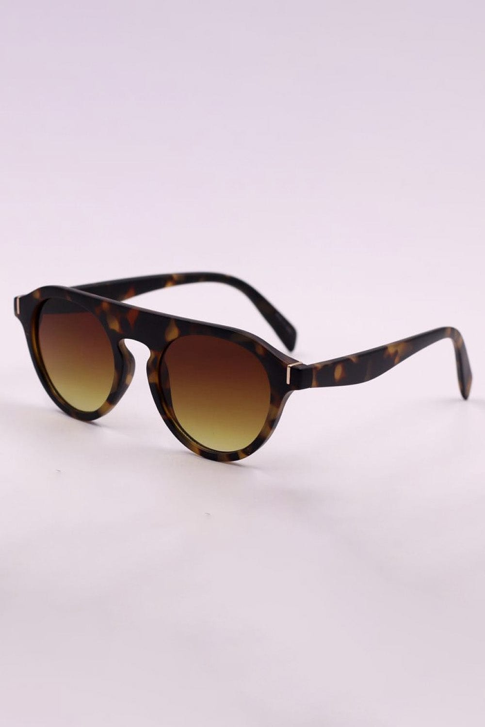 3 - Piece Round Polycarbonate Full Rim Sunglasses - ShalayeFashion