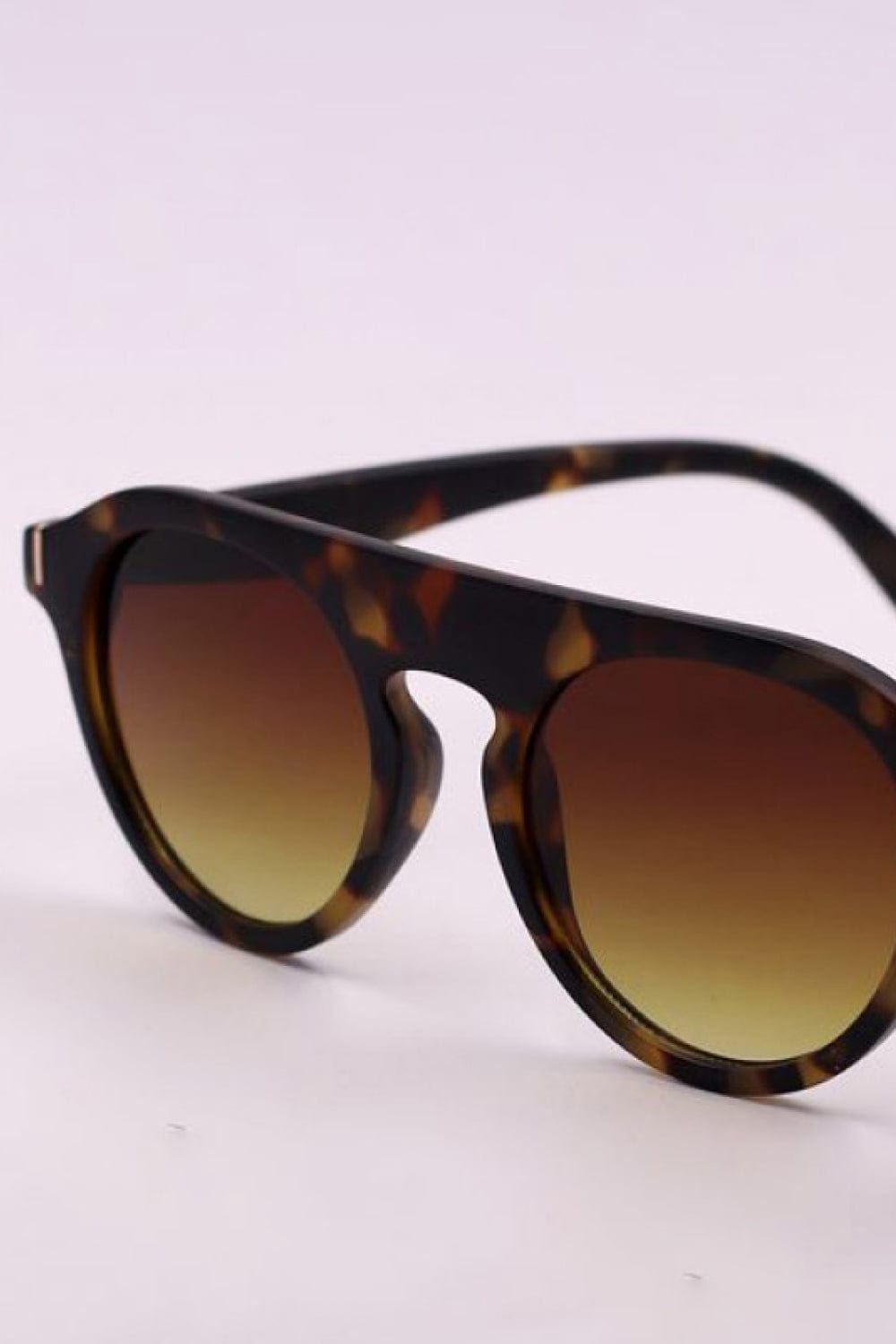 3 - Piece Round Polycarbonate Full Rim Sunglasses - ShalayeFashion