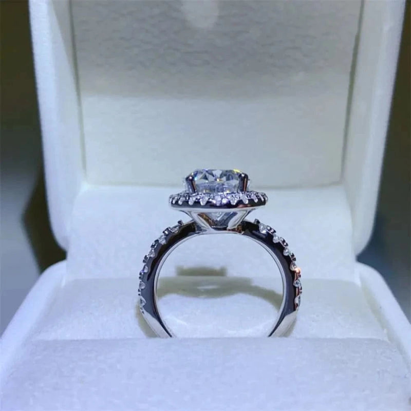 5 Carat Moissanite 925 Sterling Silver Ring - ShalayeFashion