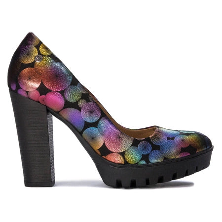Women’s Handmade Leather Platform Pumps
