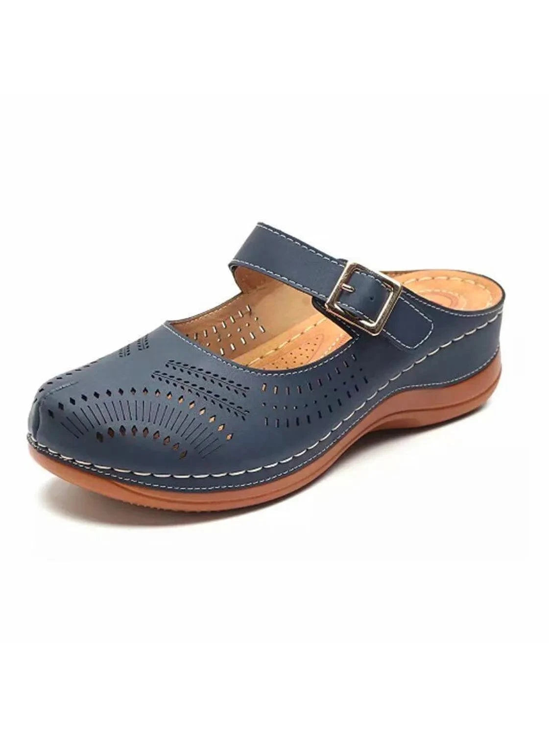 Adjustable Buckle Strap Sandals - ShalayeFashion