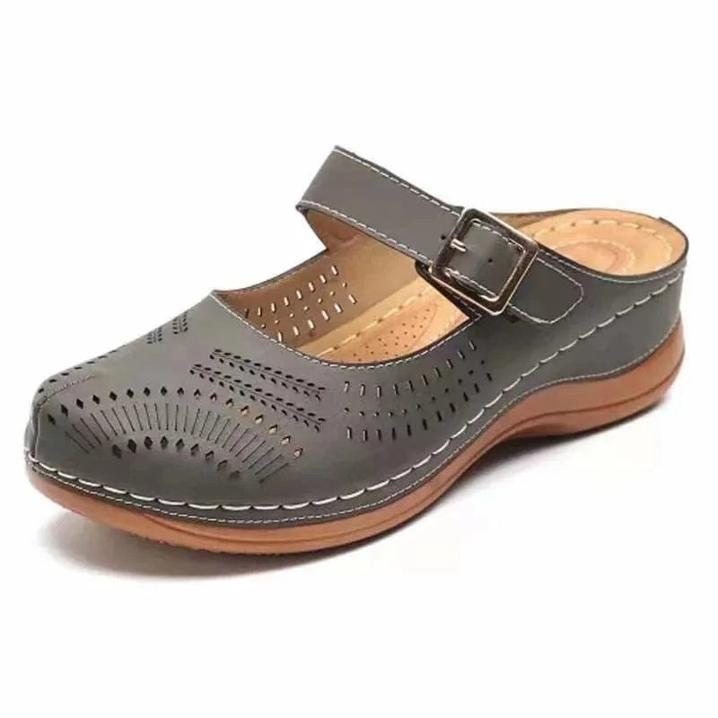 Adjustable Buckle Strap Sandals - ShalayeFashion