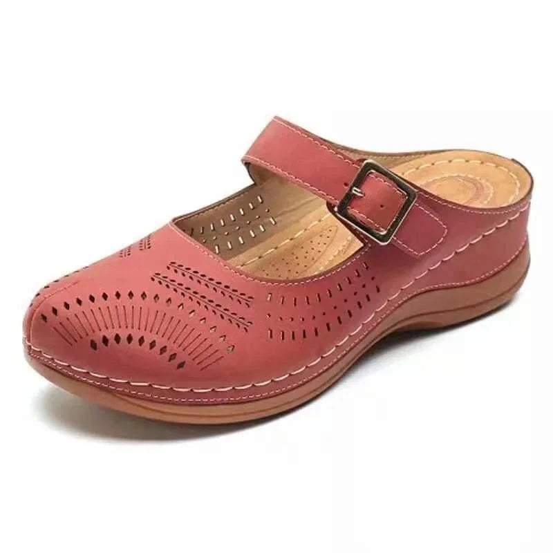 Adjustable Buckle Strap Sandals - ShalayeFashion