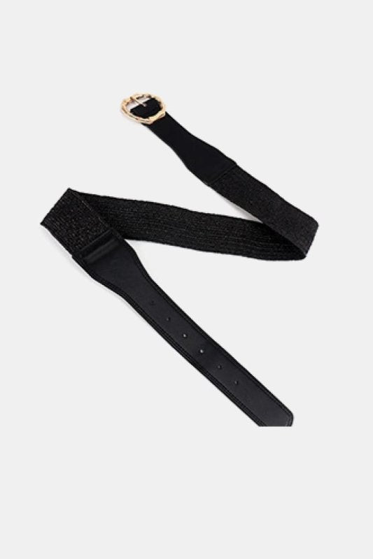 Alloy Buckle Braided Belt - ShalayeFashion